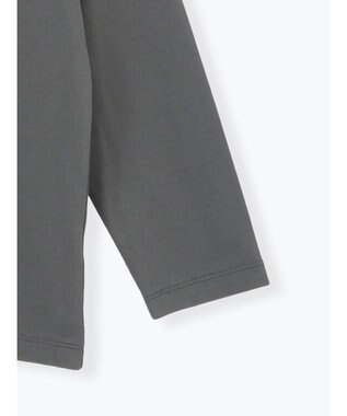 Te chichi 【泉 里香さん着用・Oggi.jp10/23掲載】シルケットロングスリーブTシャツ チャコールグレー