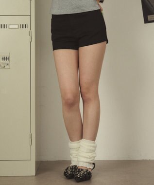 WEGO ストレッチマイクロショートパンツ ブラック