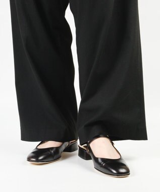 BONTRE 【LucaGrossi/ルカグロッシ】ラウンドトゥストラップシューズ/CH980-XS ブラック