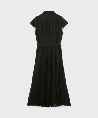GRACE CONTINENTAL ボウタイプリーツドレス ブラック