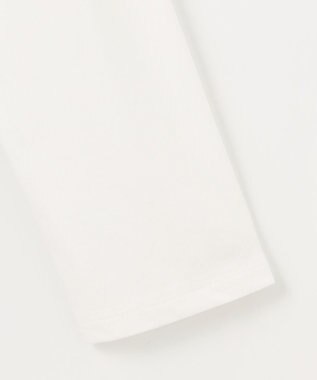 ANY SIS 【洗える】シャツコンビレイヤード カットソー ネイビーストライプ