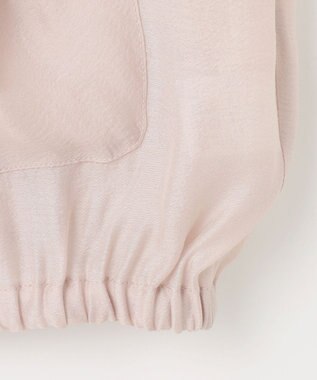 Feroux リボンポケット シアー ブルゾン ピンク系