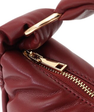 Green Parks ・ｃａｃｈｅ　ｃａｃｈｅ　メタルアクセントミニショルダー Bordeaux