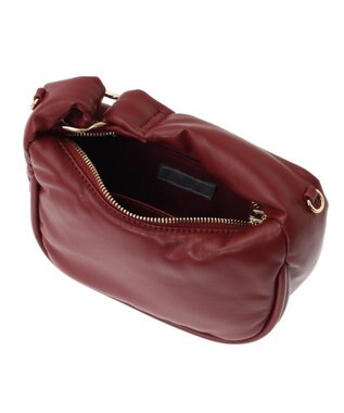 Green Parks ・ｃａｃｈｅ　ｃａｃｈｅ　メタルアクセントミニショルダー Bordeaux