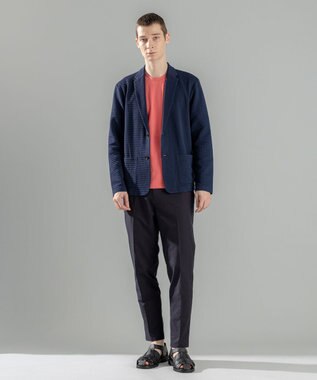 JOSEPH HOMME ＜新色追加＞【オリジナル素材/シワになりにくい】ライトタックジャージー パッチポケット ジャケット ネイビー系