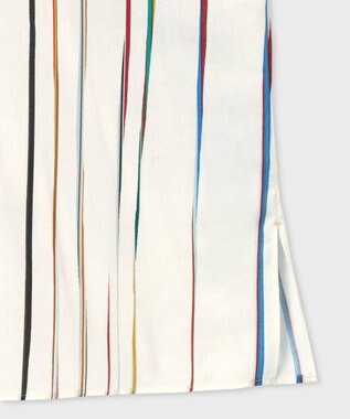 Paul Smith Signature Pinstripe 半袖シャツ アイボリー