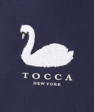 TOCCA PUFFY ICON SUBBAG サブバッグ【星風まどかさん着用】 ネイビー×スワン