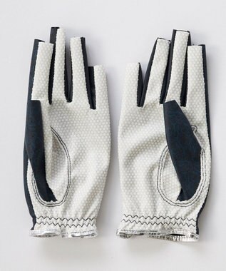 FILA GOLF／marie claire 【marie claire SPORT】 mc柄両手グローブ ネイビー