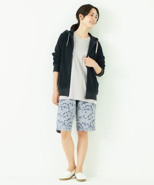 JOSEPH ABBOUD MOUNTAIN 【SPACE】OGアロハペイズリー ハーフパンツ ライトグレー系6