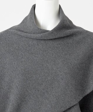 23区 【エステータ】クロスデザイン ニット グレー系