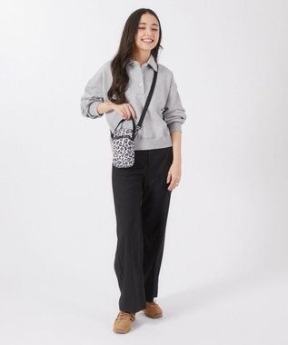 LeSportsac MINI PHONE CROSSBODY/ニュートラルレオパード ニュートラルレオパード