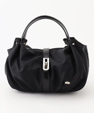 LA BAGAGERIE タックラウンド2WAYミニバッグ ブラック