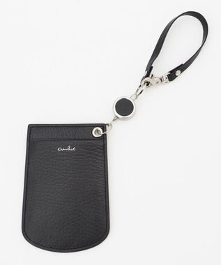 airlist リール付きパスケース Tram トラム ブラック