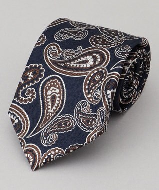 【日本製】ネクタイ_ペイズリー