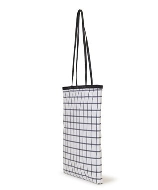 LeSportsac VERTICAL CITY TOTE/アップタウンモノチェック/ブラック アップタウンモノチェック/ブラック