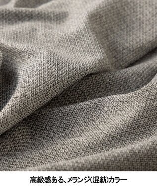 GOTAIRIKU 麻混・襟しっかり【洗える/通気性】ノルマンディーリネン ボタンダウンポロシャツ(25/26年モデル) ベージュ系