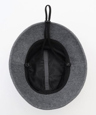 JOSEPH ABBOUD MOUNTAIN 【折り畳み可】ハイカウントマイクロフリース ハット グレー系