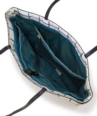 LeSportsac VERTICAL CITY TOTE/アップタウンモノチェック/ブラック アップタウンモノチェック/ブラック