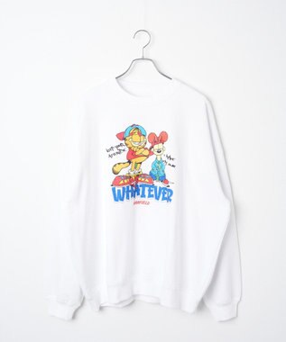 WEGO 【ユニセックス着用ITEM】別注GARFIELDプルオーバー 柄1