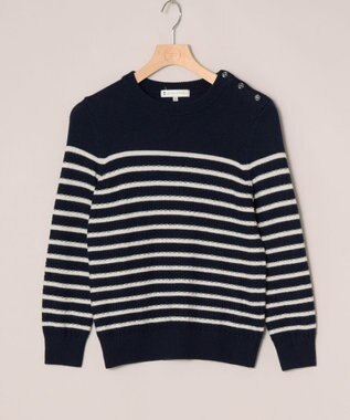 ONWARD Reuse Park 【組曲】ニット秋冬 ネイビー