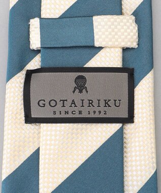 GOTAIRIKU GOTAIRIKU別注【MANTERO/マンテロ】ネクタイ_レジメンタル サックスブルー系1