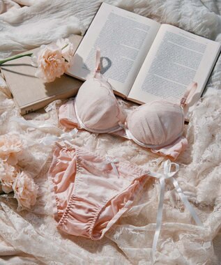 San-ai Resort（三愛水着楽園） シアードットチュール　ブラジャー＆ショーツセット【northerly】