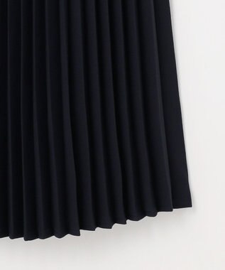 ANY SIS ノーブルプリーツ ワンピース ネイビー