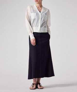 Paul Smith 【洗える】シアー カーディガン ホワイト