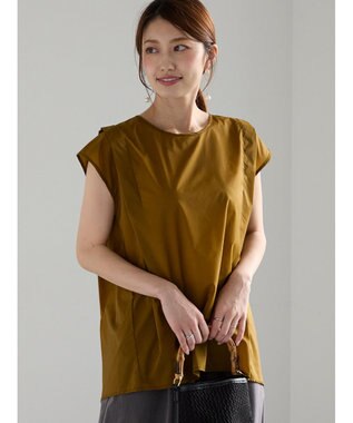 Te chichi シアーナイロンブラウス オリーブ