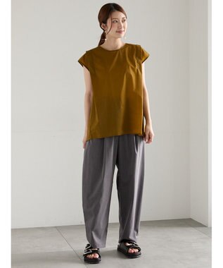 Te chichi シアーナイロンブラウス オリーブ