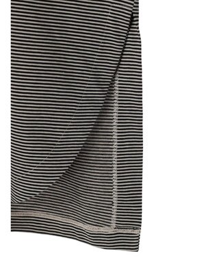 AMERICAN HOLIC ＵＶカット加工ワイドカットプルオーバー Border Mocha