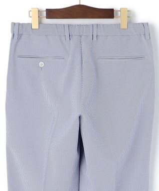 J.PRESS MEN 【WEB限定】サッカーシャドーストライプ イージーパンツ ネイビー系1