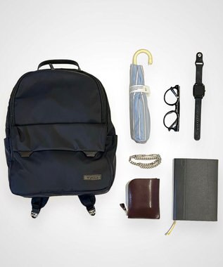 Y'SACCS ダブルタブ　トラベルデイパック ブラック