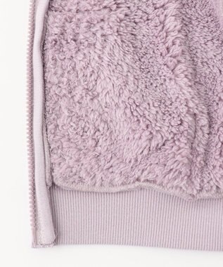 ANY KIDS 裏ボアボンディングブルゾン ラベンダー