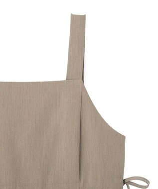 CRAFT STANDARD BOUTIQUE サイドギャザージャンパースカ－ト Gray Beige