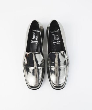 BONTRE 【LucaGrossi/ルカグロッシ】コインローファー/K315M-UA シルバー