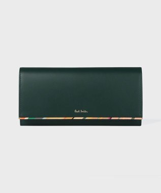 Paul Smith Newスワールトリム 長財布 グリーン