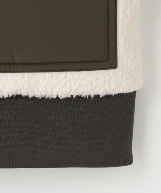 23区GOLF 今季の一押しブルゾン【洗える】【23Fondation/MEN】コンビ フーディブルゾン アイボリー系