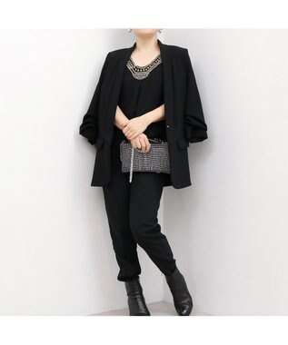 UNBILLION カシュカシュ cachecache / メタリックビーズスクエアミニショルダー