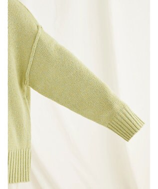 CRAFT STANDARD BOUTIQUE センタータックニットプルオーバー Light Green