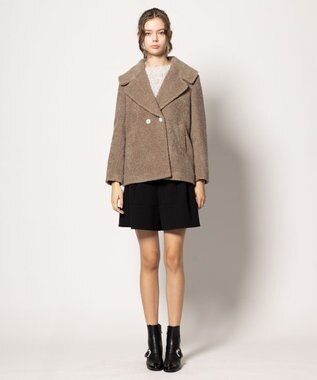 TOCCA PUFFY FLUFFY コート ベージュ系