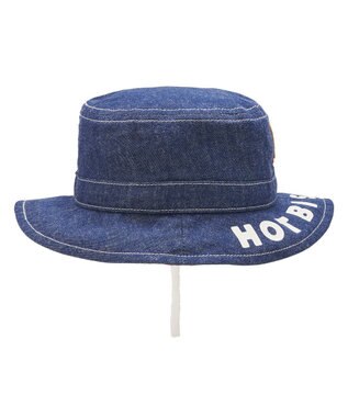 MIKI HOUSE HOT BISCUITS 【46-54cm】 ロゴデニムクロッシェ 紺