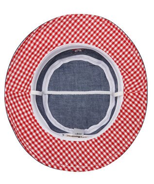 MIKI HOUSE HOT BISCUITS 【46-54cm】 ロゴデニムクロッシェ 紺