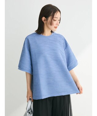 Green Parks ・Ｐｅｔｉｔ　Ｆｌｅｕｒ　ウェーブカットオーバーＴＥＥ Blue