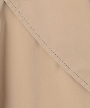 J.PRESS LADIES 【洗える・撥水】Reポリアーティローザ シングル トレンチコート ブラウン系