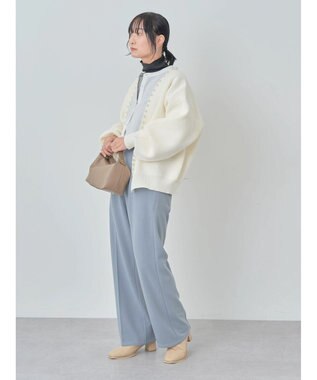 Green Parks ・Ｐｅｔｉｔ　Ｆｌｅｕｒ　タックテーパードパンツ Blue