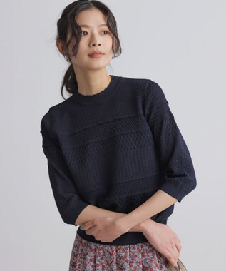 組曲 S プティスカラレーシー ニット