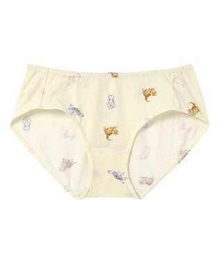 une nana cool 猫プリント ショーツ WH