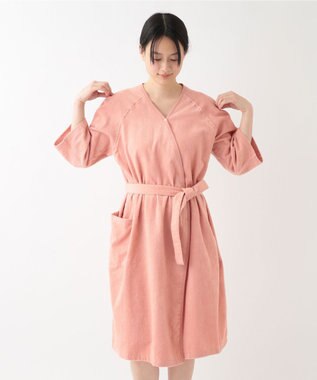 UCHINO エアリータッチ ラグランレディスローブ オレンジ