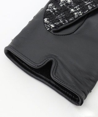 TOCCA 【数量限定・スマートフォンタッチ可能】TWEED GLOVES 手袋 ブラック系